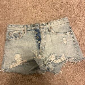 GRLRND Jean cutoff shorts